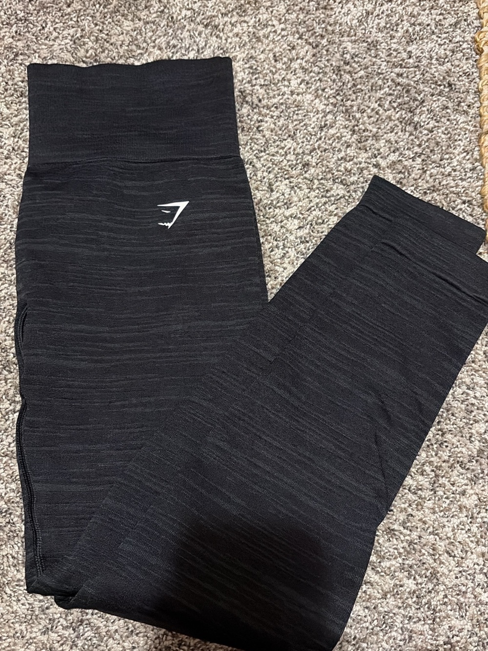 Gymshark Black Heathered Leggings